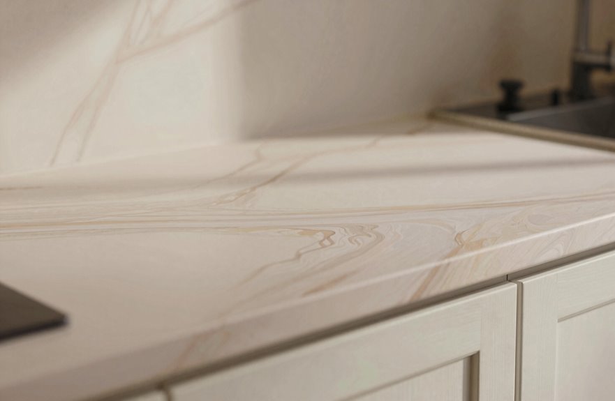 painted countertops diy renewal under glued backsplash