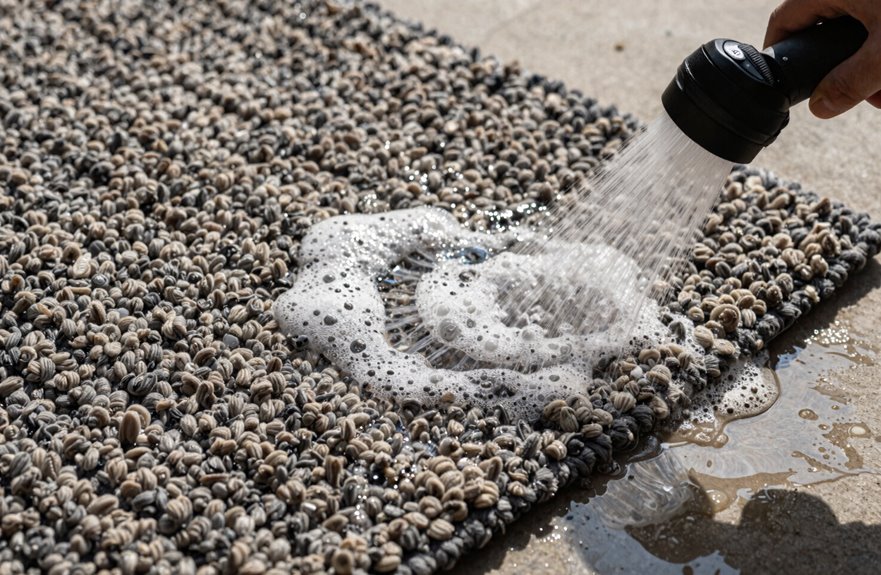 How Do You Clean Wool Area Rugs Step-By-Step? 4 rinse until water runs clear