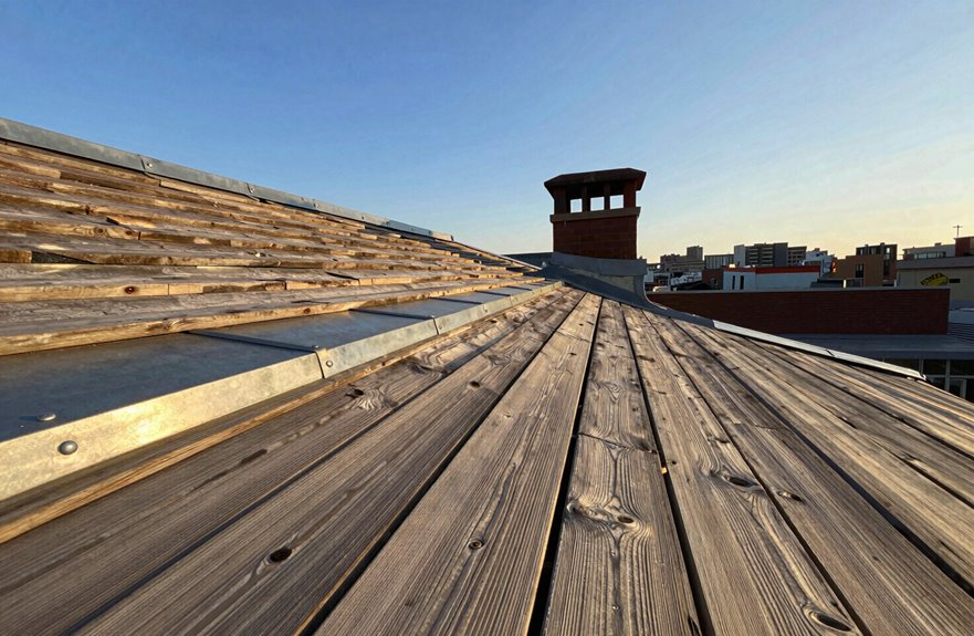 roof decking structural moisture support