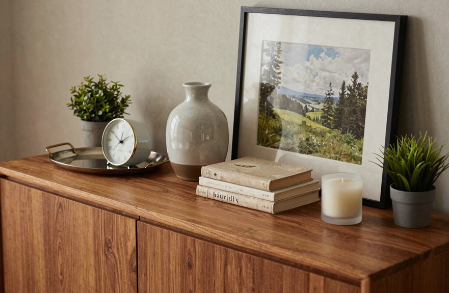 seasonal vases crates amber driftwood