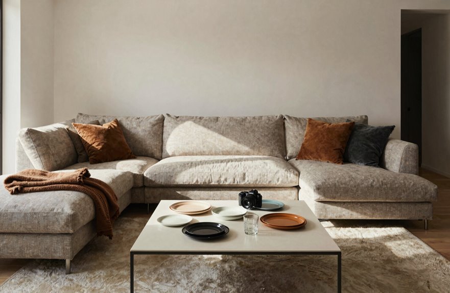 7 Pros and Cons of Sectional Sofas for Your Home 5 sectionals hinder snack access ottomans help