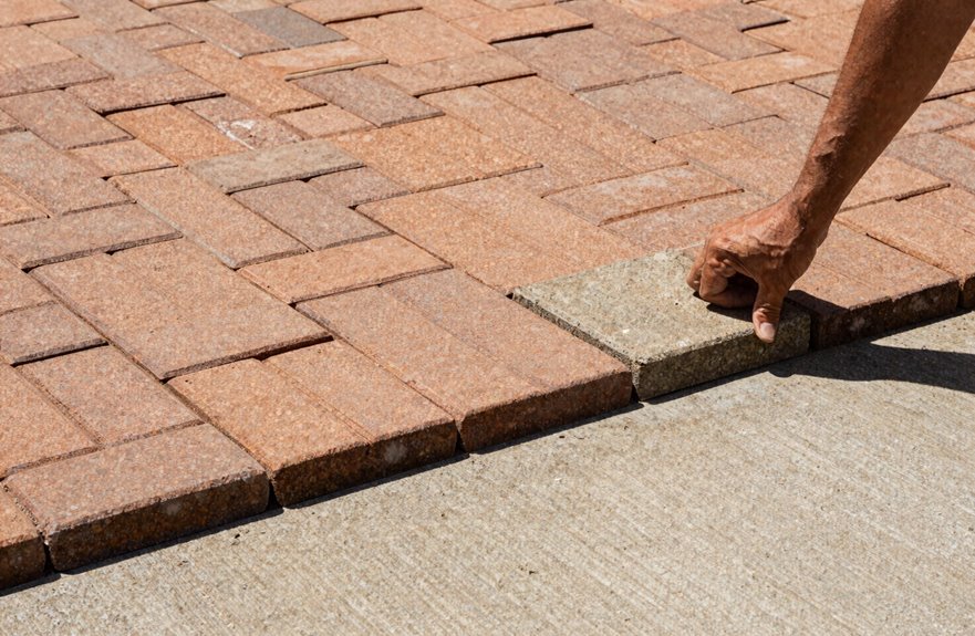 10 Ways Patio Pavers Beat Concrete Driveways 4 single paver faster fix