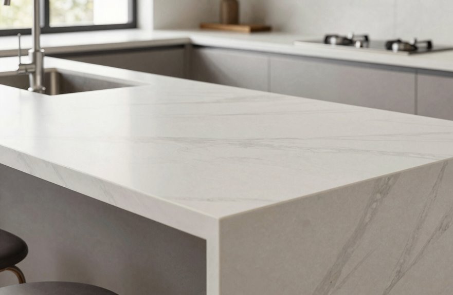 solid surface countertops cost saving elegance
