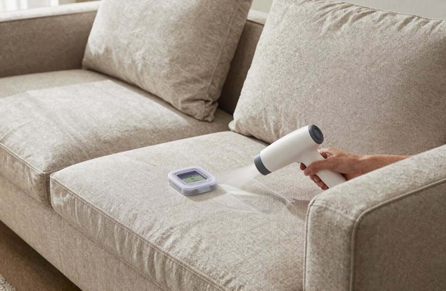 How to Dry Clean Sofa Cushions at Home 4 vacuum blot sun dry fans
