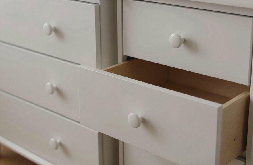 waist high drawers for accessibility