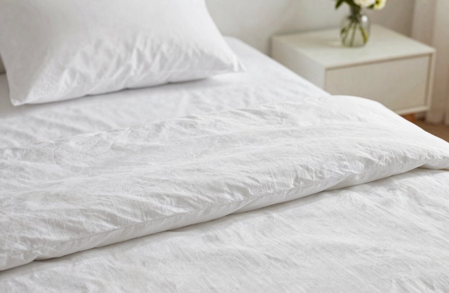 weekly sheet washing keeps dust mites away